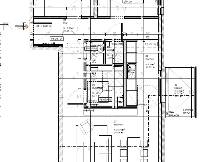 Wohnung zur Miete 1.065 € 3 Zimmer 89,8 m²<br/>Wohnfläche 2.<br/>Geschoss Kommodore-Johnsen-Boulevard 5 Handelshäfen Bremen 28217
