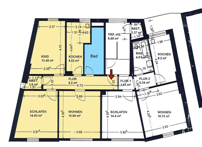Wohnung zur Miete 395 € 3 Zimmer 68 m² Friedrichstraße 30 a Lüdenscheid 58507