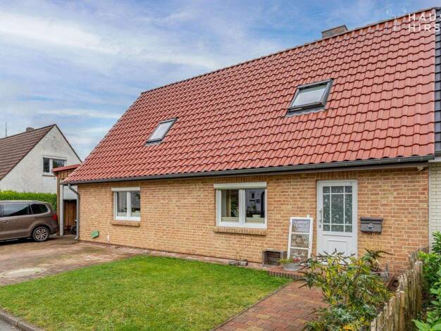 Doppelhaushälfte zum Kauf 275.000 € 4 Zimmer 112,1 m² 766 m² Grundstück Heide 25746