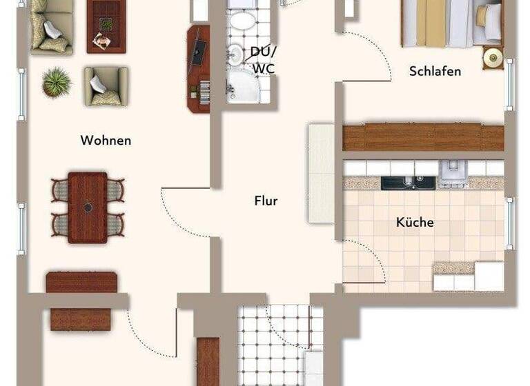 Wohnung zum Kauf 110.000 € 3 Zimmer 92,9 m² Friedrichroda 99894