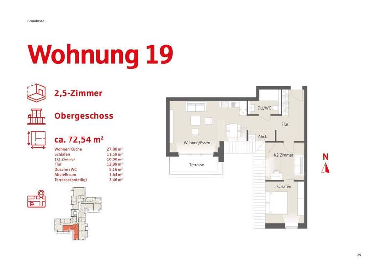 Wohnung zum Kauf - Erstbezug 414.000 € 2,5 Zimmer 72,5 m² Salzhausen 21376