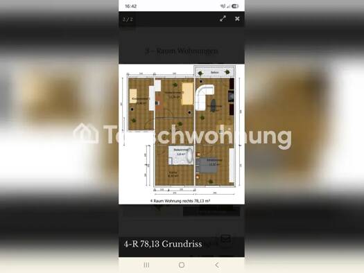 Wohnung zur Miete Tauschwohnung 600 € 3 Zimmer 70 m² Gelbensande Gelbensande 18182