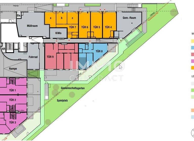 Wohnung zum Kauf - Erstbezug provisionsfrei 370.000 € 3 Zimmer 81,9 m² Lanzendorf 2326