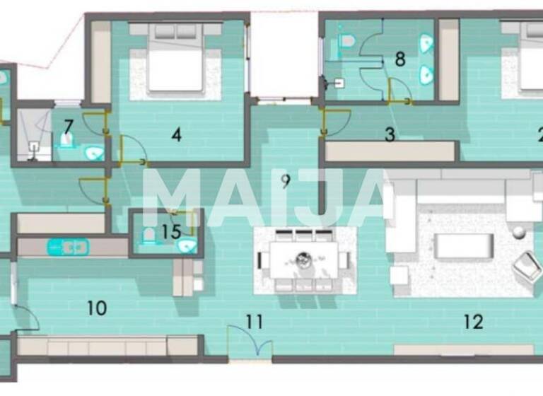 Studio zum Kauf 418.825 € 4 Zimmer 230 m² 1. Geschoss Virage Yoff 12 000