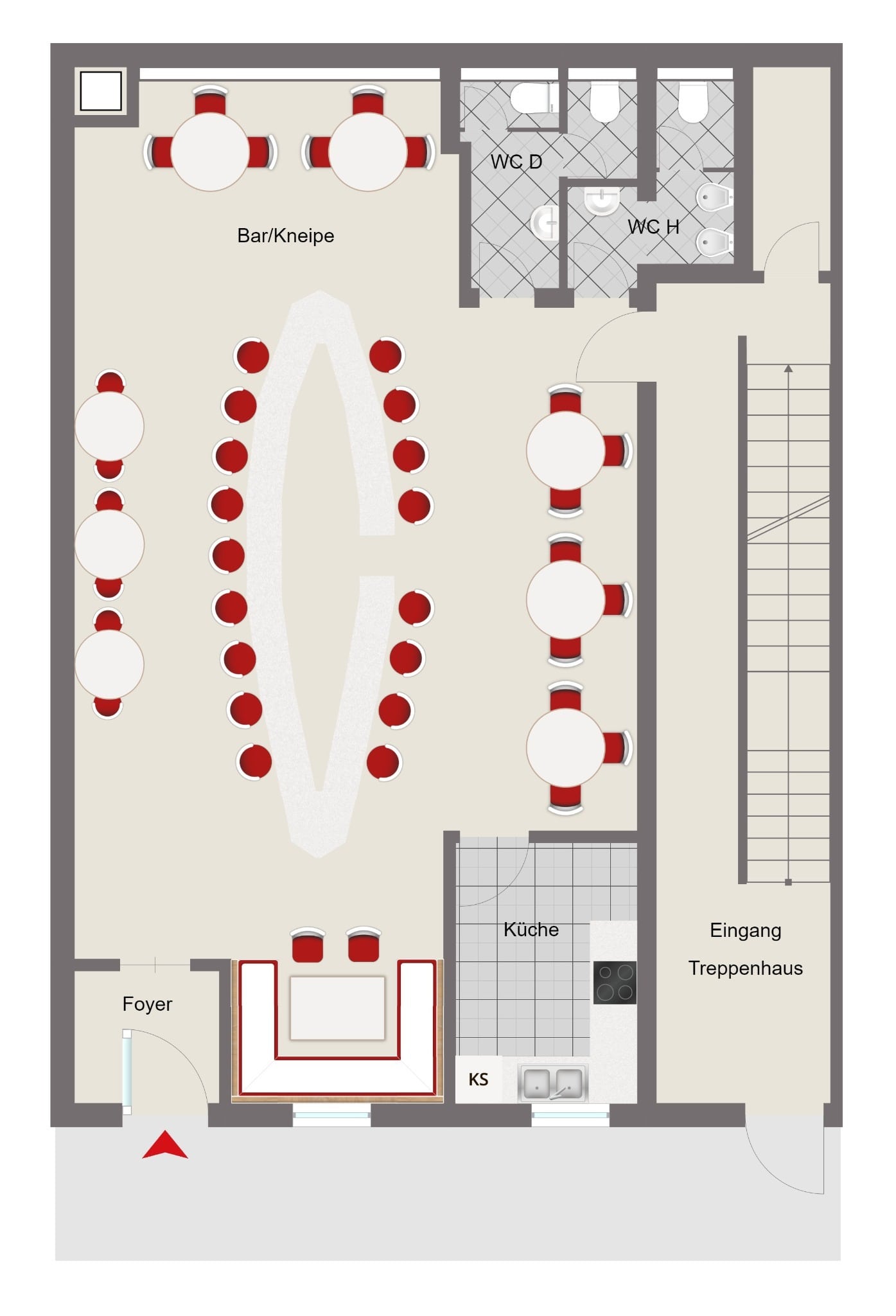 Restaurant zum Kauf 199.000 € 92 m²<br/>Gastrofläche Deggendorf Deggendorf 94469