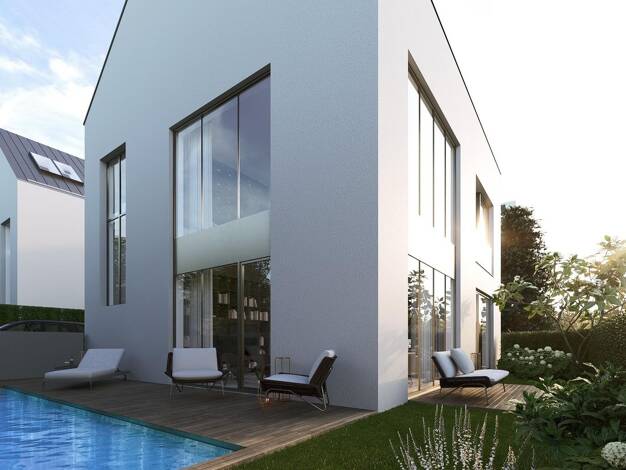 Einfamilienhaus zum Kauf - Erstbezug provisionsfrei 995.000 € 5,5 Zimmer 207,1 m² 243 m² Grundstück Kloppenheim Karben 61184