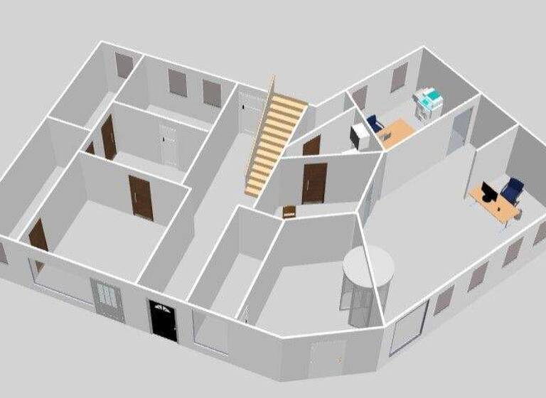 Bürogebäude zur Miete 700 € 3 Zimmer Reichenbacher Straße 79 Rauschwalde Görlitz 02827