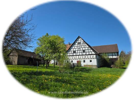 Einfamilienhaus zum Kauf als Kapitalanlage geeignet 7 Zimmer 233 m² 2.440 m² Grundstück Herrentierbach Blaufelden 74572