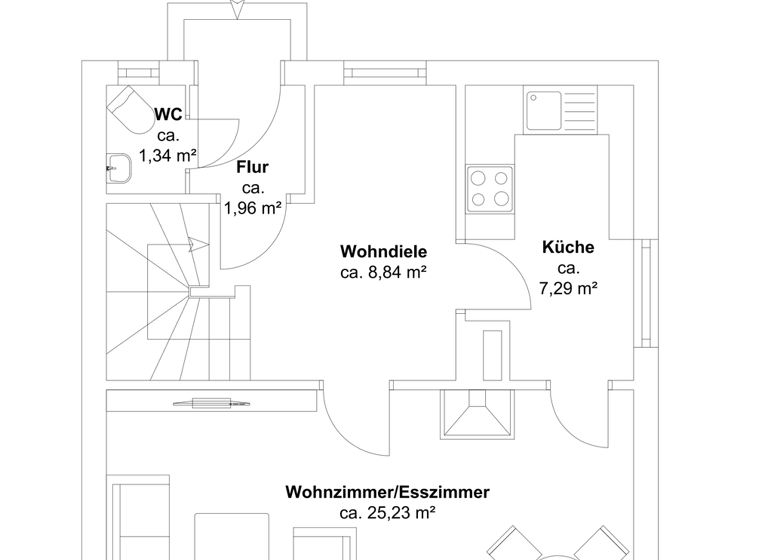 Doppelhaushälfte zum Kauf 1.195.000 € 4,5 Zimmer 140 m² 403 m² Grundstück Bogenhausen München 81929