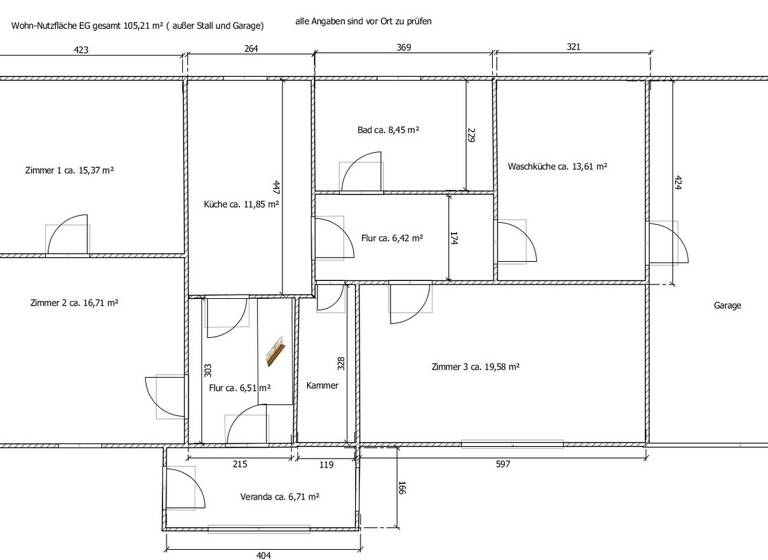 Haus zum Kauf 157.000 € 4 Zimmer 145 m² 5.461 m² Grundstück frei ab sofort Ziemkendorfer Straße 13 Drense Grünow 17291