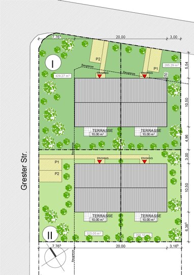 Grundstück zum Kauf provisionsfrei 125.000 € 300 m² Grundstück Grester Straße 98 Asemissen Leopoldshöhe 33818