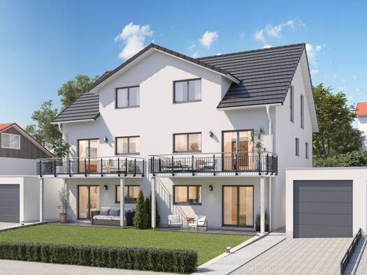 Doppelhaushälfte zum Kauf provisionsfrei 652.000 € 6 Zimmer 147,1 m² 290 m² Grundstück Kirchentellinsfurt 72138