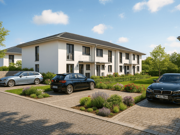 Reihenmittelhaus zum Kauf - Erstbezug 559.000 € 4 Zimmer 117,1 m² 200 m² Grundstück Groß Klein Rostock 18109