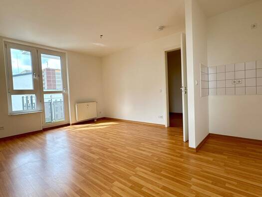 Wohnung zur Miete 450 € 2 Zimmer 38,6 m² Geschoss 4/11 frei ab sofort Stuttgarter Allee 41 Grünau-Mitte Leipzig 04209