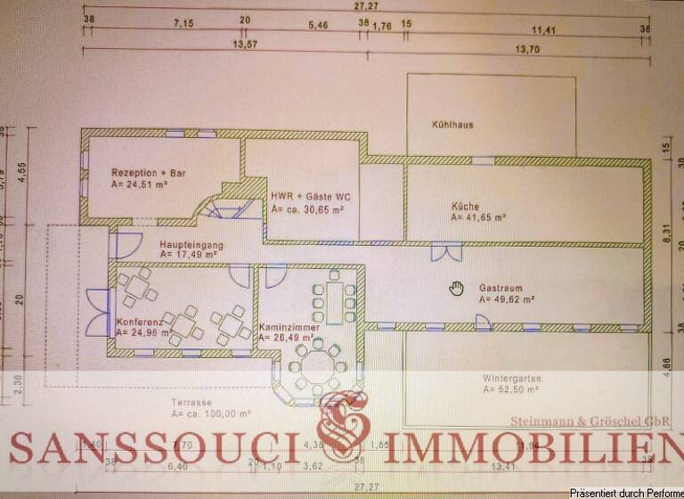 Mehrfamilienhaus zum Kauf 950.000 € 25 Zimmer 800 m² 122.000 m² Grundstück Börnicke Nauen OT Börnicke 14641