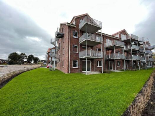 Wohnung zur Miete 925 € 2 Zimmer 72,4 m² 1. Geschoss frei ab 01.05.2026 Lüch Op 24 Garding 25836