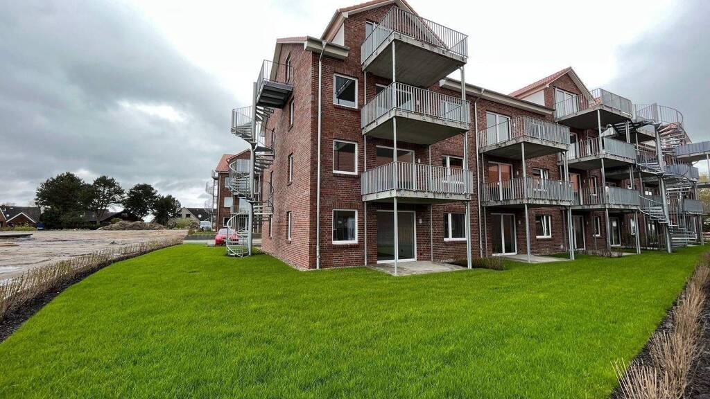 Wohnung zur Miete 925 € 2 Zimmer 72,4 m² 1. Geschoss frei ab 01.05.2026 Lüch Op 24 Garding 25836