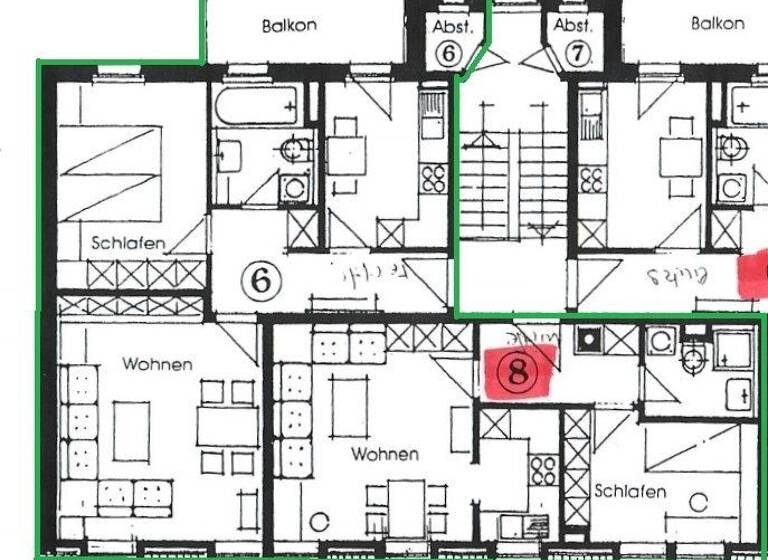 Wohnung zum Kauf 330.000 € 4 Zimmer 103,6 m² 2. Geschoss Gohlis-Süd Leipzig 04155