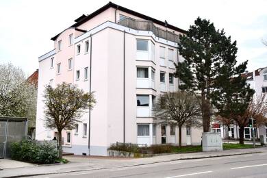Wohnung zur Miete 500 € 1 Zimmer 31 m² Geschoss 2/4 frei ab 01.09.2025 Göggingen - Nordwest Augsburg 86199