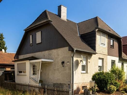 Doppelhaushälfte zum Kauf provisionsfrei 70.000 € 4 Zimmer 80 m² 644 m² Grundstück Kolonie 12 Dorndorf Krayenberggemeinde 36460