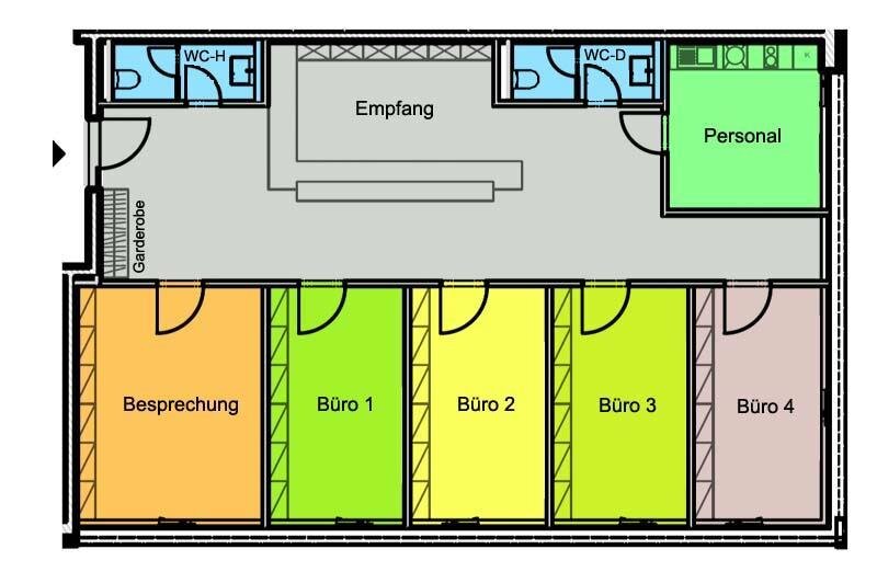 Bürofläche zur Miete provisionsfrei 1.300 € 6 Zimmer 150,1 m²<br/>Bürofläche ab 150,1 m²<br/>Teilbarkeit Freital Freital 01705