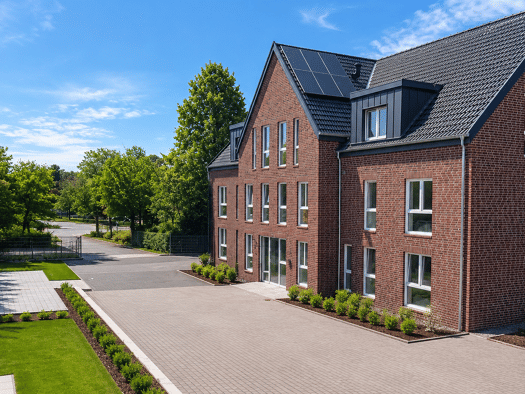 Terrassenwohnung zur Miete - Erstbezug 700 € 2 Zimmer 46 m² Geschoss 1/3 frei ab 01.11.2026 Schulstraße 41 Leeste Weyhe 28844
