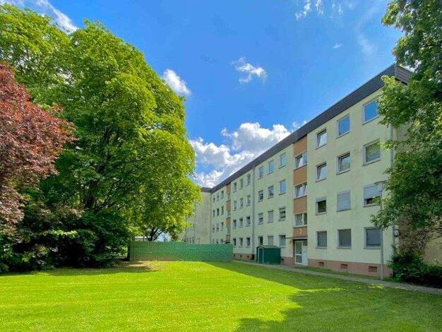 Wohnung zur Miete 599 € 2 Zimmer 57 m² frei ab 05.07.2026 Käthe-Kollwitz-Str. 2 Steinbüchel Leverkusen 51377