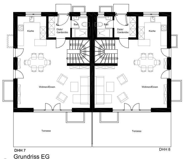 Doppelhaushälfte zum Kauf provisionsfrei 1.179.900 € 5 Zimmer 114,5 m²<br/>Wohnfläche 202,3 m²<br/>Grundstück Poing Poing 85586