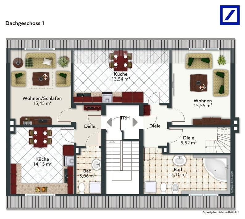 Maisonette zum Kauf 199.000 € 5 Zimmer 110 m²<br/>Wohnfläche Huckingen Duisburg 47259