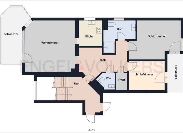 Wohnung zum Kauf 229.000 € 3 Zimmer 78 m² St Arnual Saarbrücken 66119