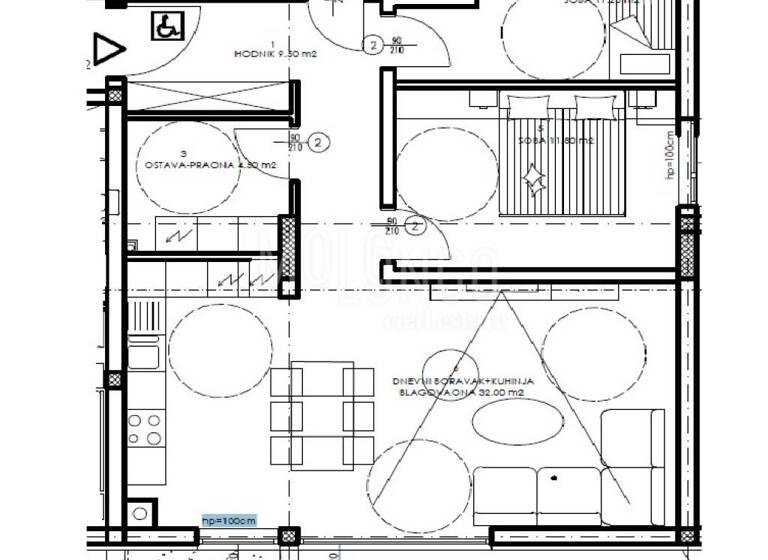 Wohnung zum Kauf 213.570 € 3 Zimmer 79 m² Veli vrh, Pula Veli Vrh - Industrijska zona