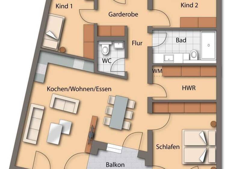 Wohnung zur Miete 1.190 € 4 Zimmer 123,2 m² EG Seubersdorf 92358