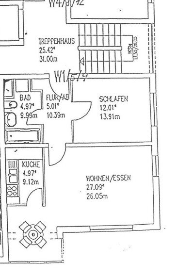 Wohnung zum Kauf 180.000 € 2 Zimmer 51,8 m²<br/>Wohnfläche 2.<br/>Geschoss Striesen-Ost (Jacobistr.) Dresden 01309