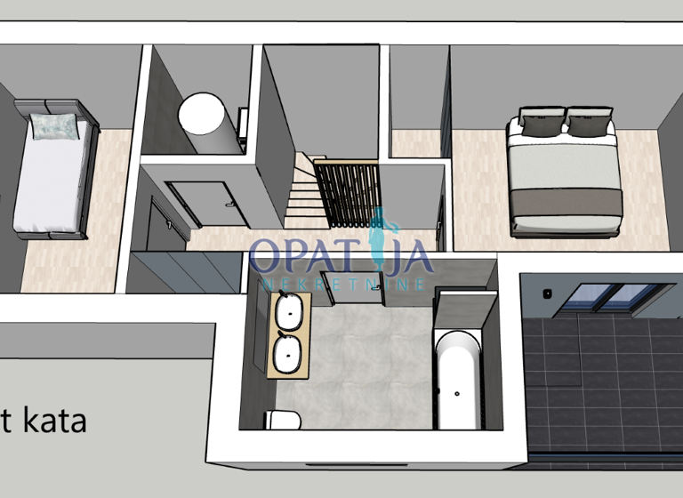 Einfamilienhaus zur Miete 1.600 € 4 Zimmer 500 m² Grundstück Rijeka 51000