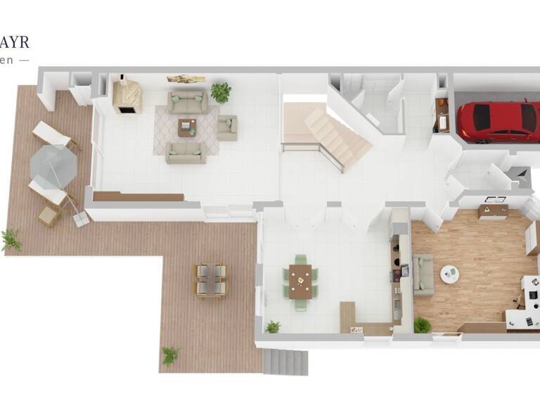 Doppelhaushälfte zur Miete 4.350 € 5,5 Zimmer 270 m²<br/>Wohnfläche 4.500 m²<br/>Grundstück Buch Inning am Ammersee 82266