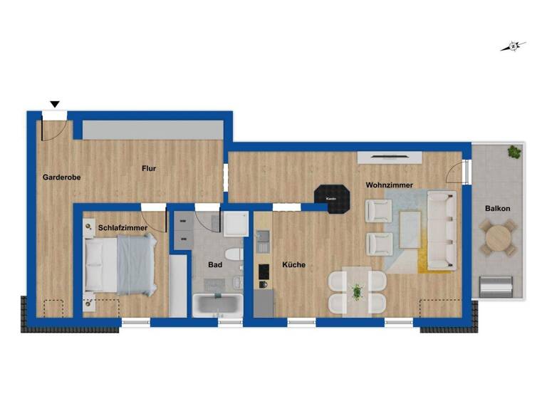 Wohnung zum Kauf 335.000 € 2 Zimmer 70,4 m² 3. Geschoss frei ab sofort Radebeul 01445