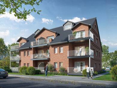 Wohnung zum Kauf - Erstbezug 286.000 € 2 Zimmer 52 m² Husum Husum 25813