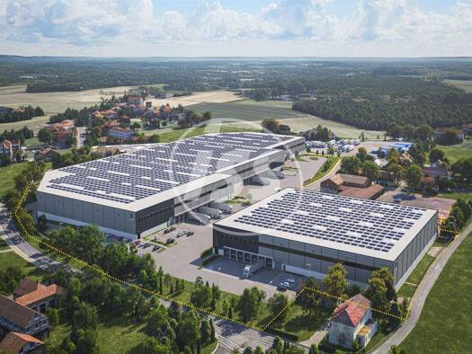 Lagerhalle zur Miete - Erstbezug provisionsfrei 6,25 € 8.829 m² Lagerfläche Hamerkampstraße Quernheim Kirchlengern 32278