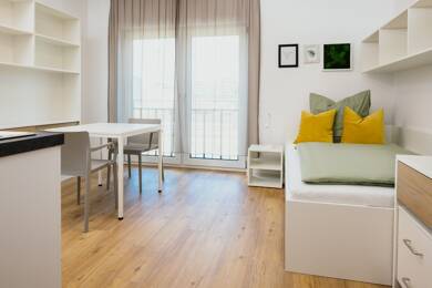 Wohnung zur Miete 465 € 1 Zimmer 26 m² frei ab sofort Regensburger Straße 14 Zerzabelshof Nürnberg 90478