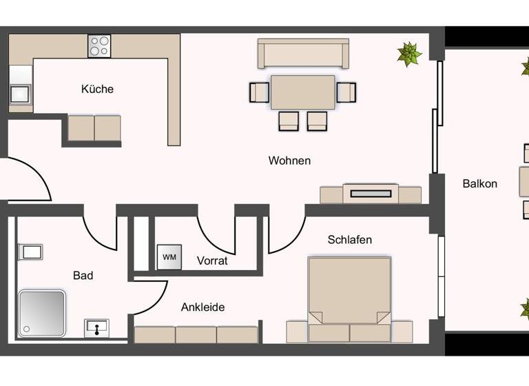 Wohnung zum Kauf 316.351 € 2 Zimmer 73,6 m²<br/>Wohnfläche EG<br/>Geschoss Zußdorf Zussdorf 88271