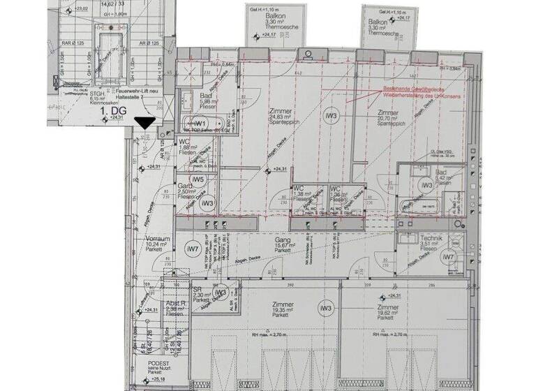 Wohnung zur Miete 5.677 € 5 Zimmer frei ab 01.06.2026 Spiegelgasse Wien 1010