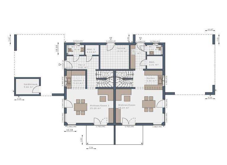 Mehrfamilienhaus zum Kauf provisionsfrei 445.770 € 8 Zimmer 217 m² 450 m² Grundstück Brombach Lörrach 79541