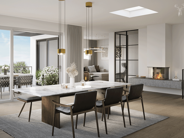 Penthouse zum Kauf 1.790.000 € 5 Zimmer 215 m² 1. Geschoss Zehlendorf Berlin 14169