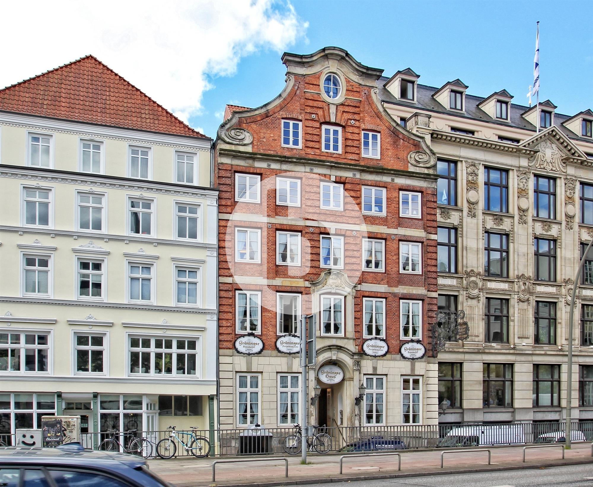 Bürofläche zur Miete provisionsfrei 14 € 290 m²<br/>Bürofläche Hamburg - Altstadt Hamburg 20457