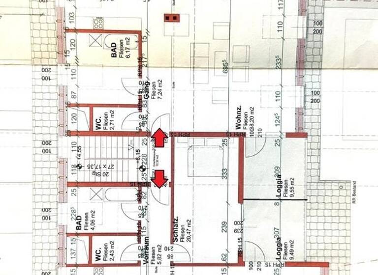 Wohnung zum Kauf 95.000 € 280 m² 2. Geschoss Enns 4470