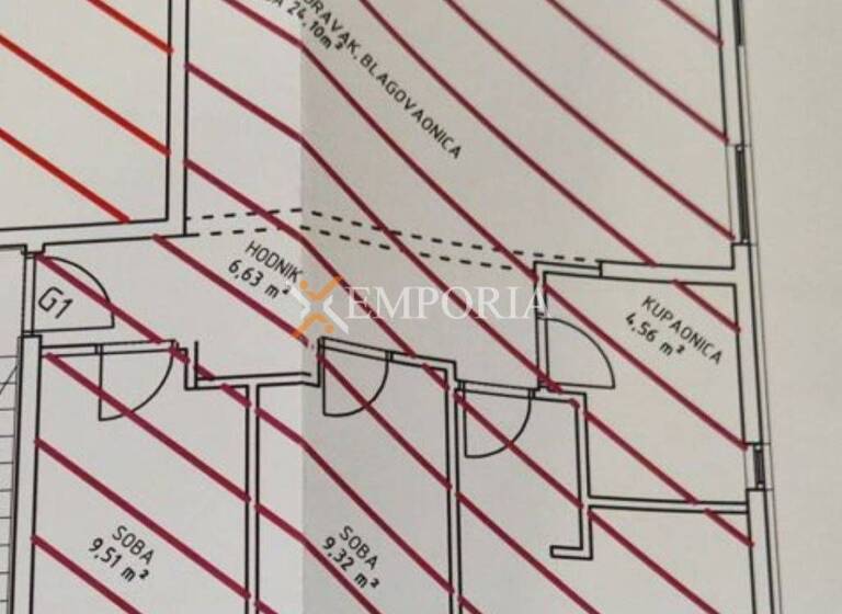 Wohnung zum Kauf 490.000 € 4 Zimmer 117 m² Diklo - Puntamika