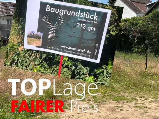 Grundstück zum Kauf 220.000 € 312 m² Grundstück Griesheim 64347