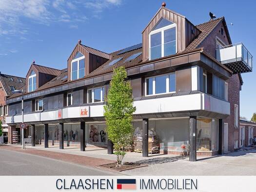 Wohnung zur Miete - Erstbezug 495 € 1 Zimmer 45 m² 1. Geschoss Hage 26524