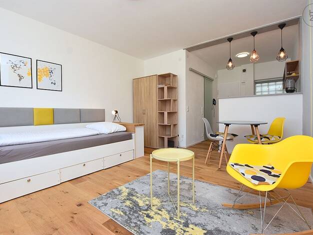 Studio zur Miete auf Zeit 1.170 € 1 Zimmer 25 m² frei ab sofort Degerloch Stuttgart 70597