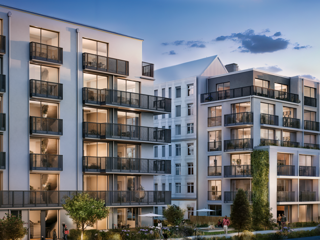 Wohnung zum Kauf 1.048.517 € 3 Zimmer 104,3 m² 5. Geschoss Neukölln Berlin 12047